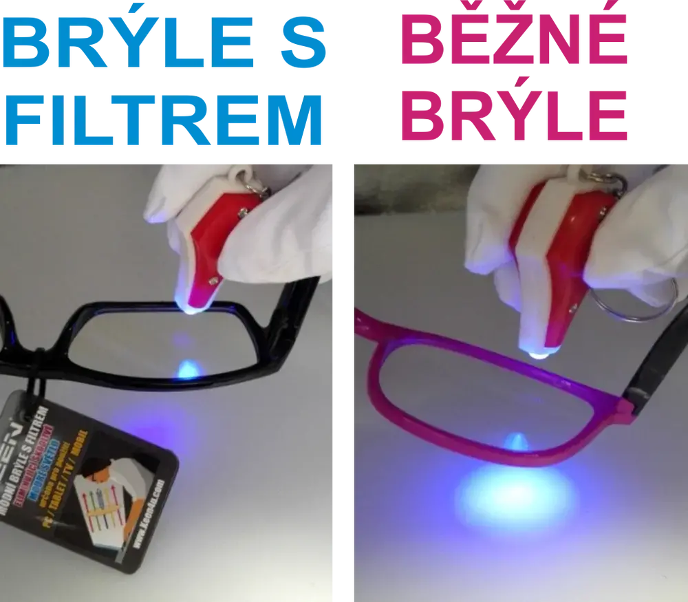 Brýle čtecí  PC filtr 186.